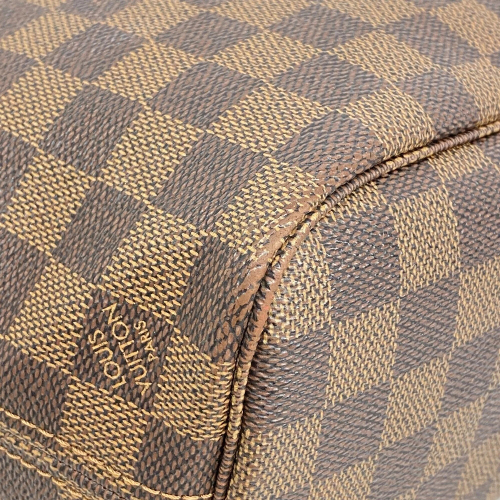 LOUIS VUITTON Brown Damier Neverfull PM Tote Bag - Picture 8 of 13